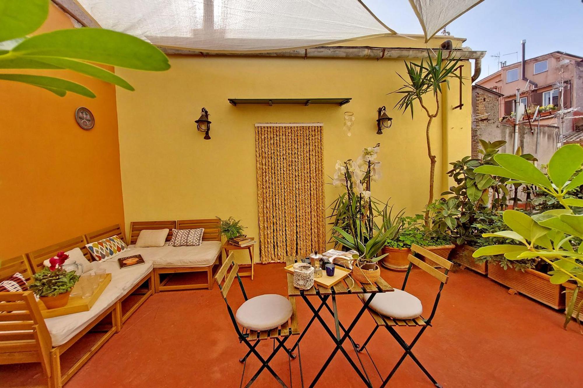Campo Dei Fiori Con Terrazzo Apartment Rome Luaran gambar